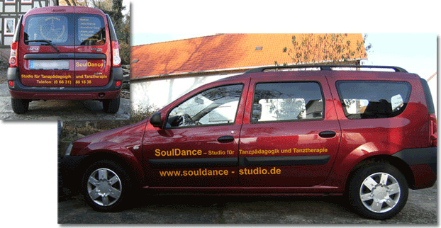 Beispiel Autobeschriftung