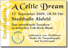 Beispiel Eintrittskarte