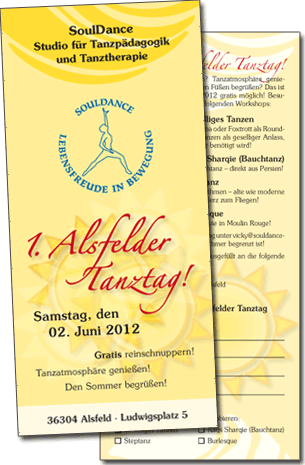 Beispiel Veranstaltungsflyer